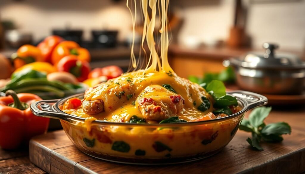 cheesy chicken casseroles