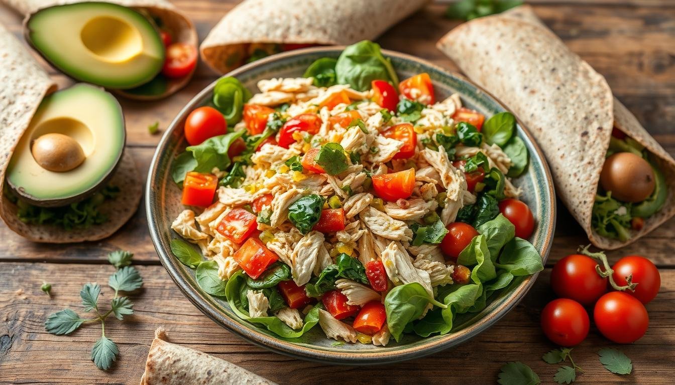 healthy shredded chicken recipes