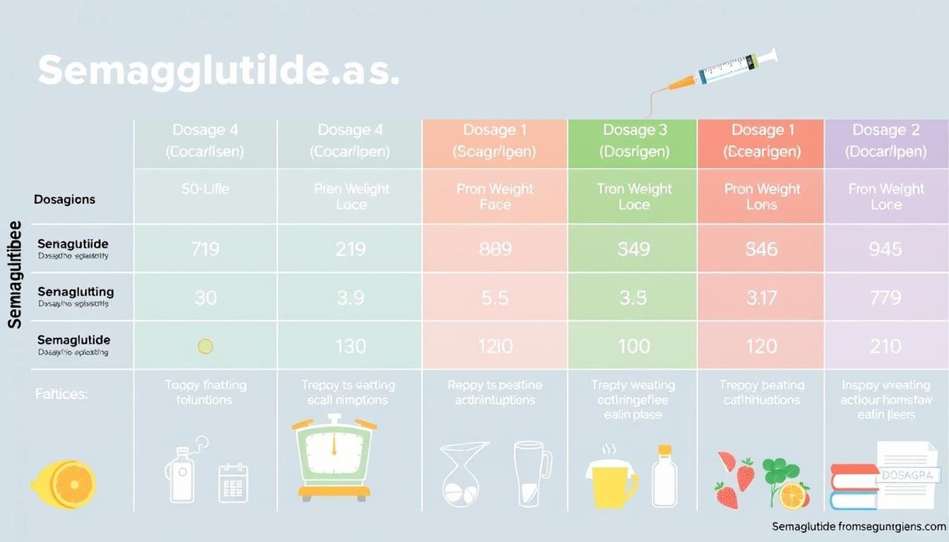 semaglutide weight loss dosage chart 2024