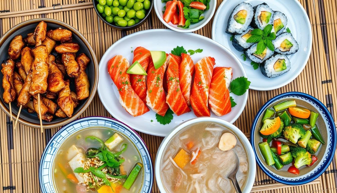 asian foods with high protein